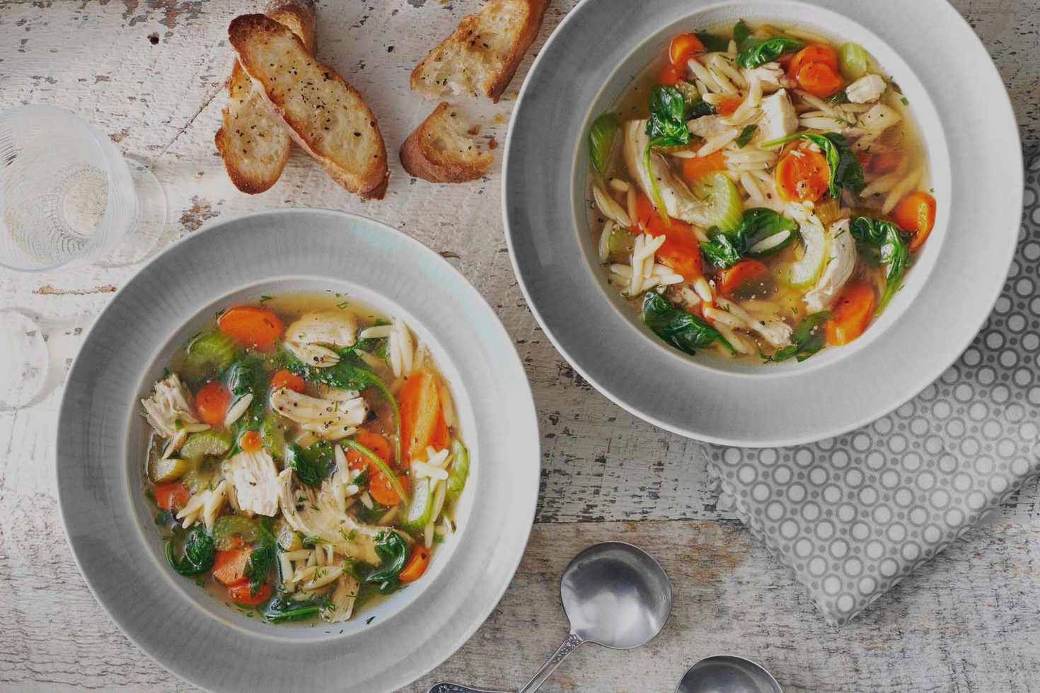 Slow-Cooked Chicken Soup